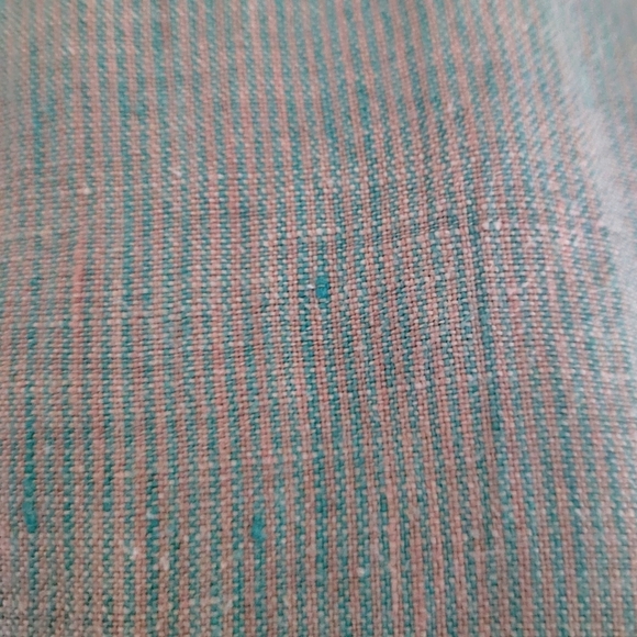 Flax 100% Linen Striped Wide Leg Pants Size M - Picture 11 of 15